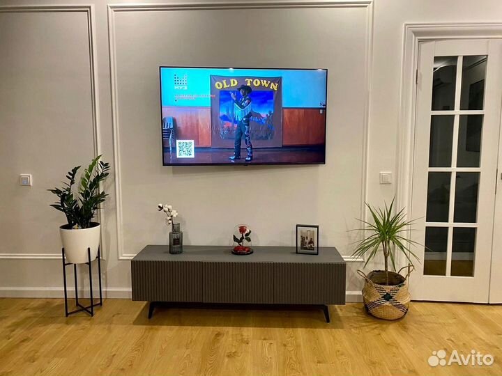 Тумба под тв браво / bravo вертикаль графит