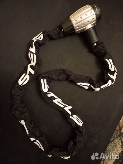 Замок на цепь велосипеда Stels, 120 см