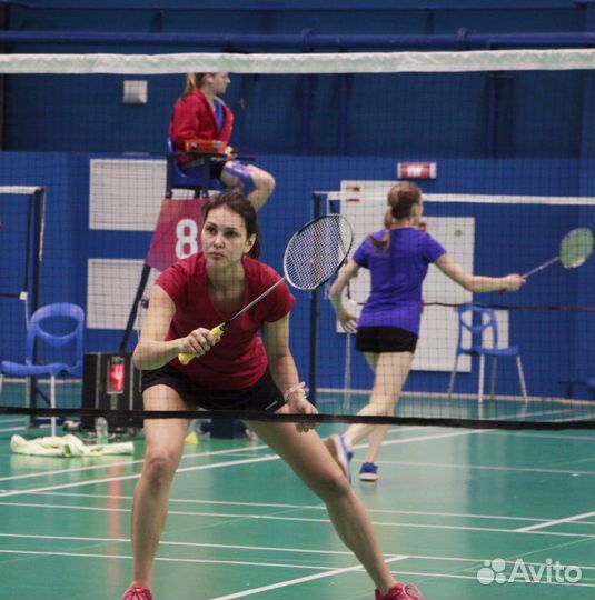 Тренировки по бадминтону