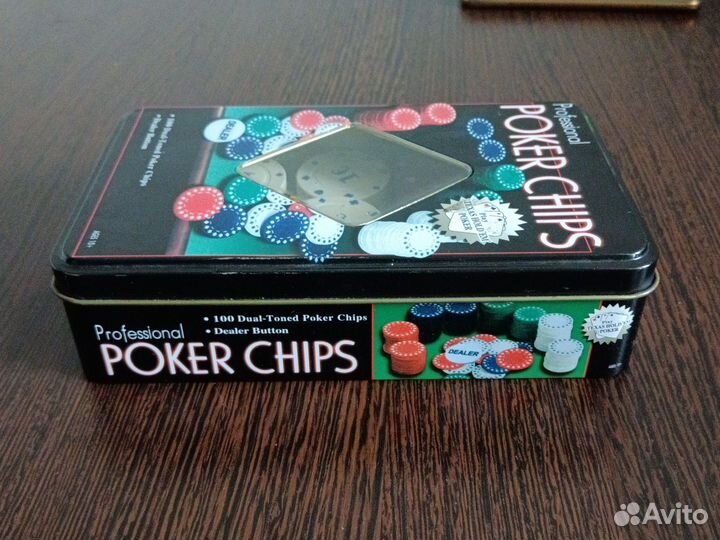Покерный набор 100 фишек