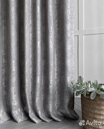 Шторы софт мрамор