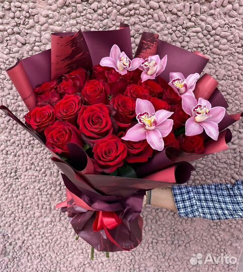 35 роз доставка цветов букеты