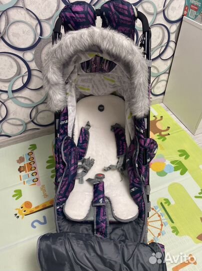 Санки коляска ника 7-8sk