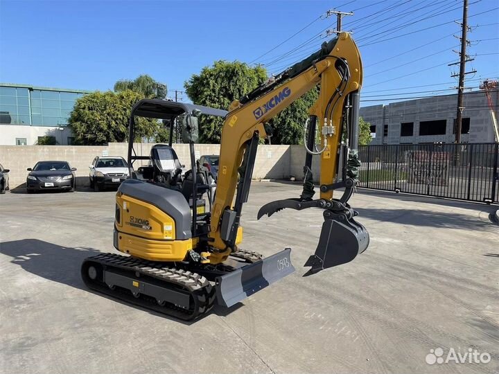 Мини-экскаватор XCMG XE27U, 2024
