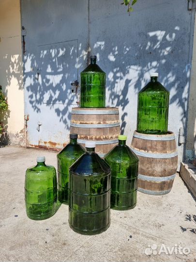 Бутыль стеклянная 20 литров