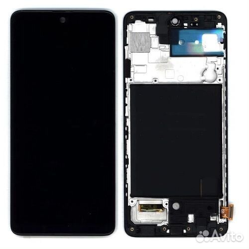 Дисплей для Samsung A515 (A51) в рамке