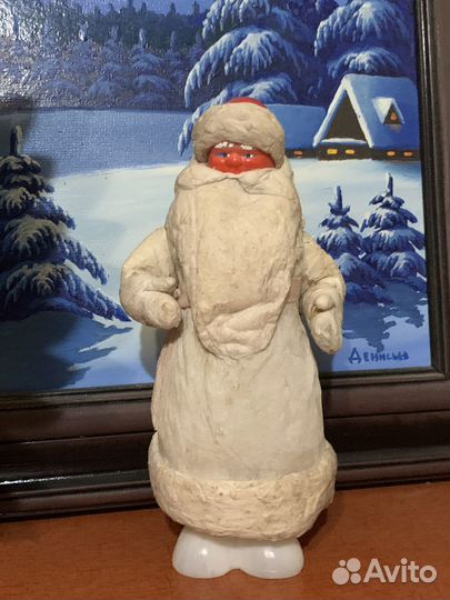 Дед Мороз Елочная игрушка СССР