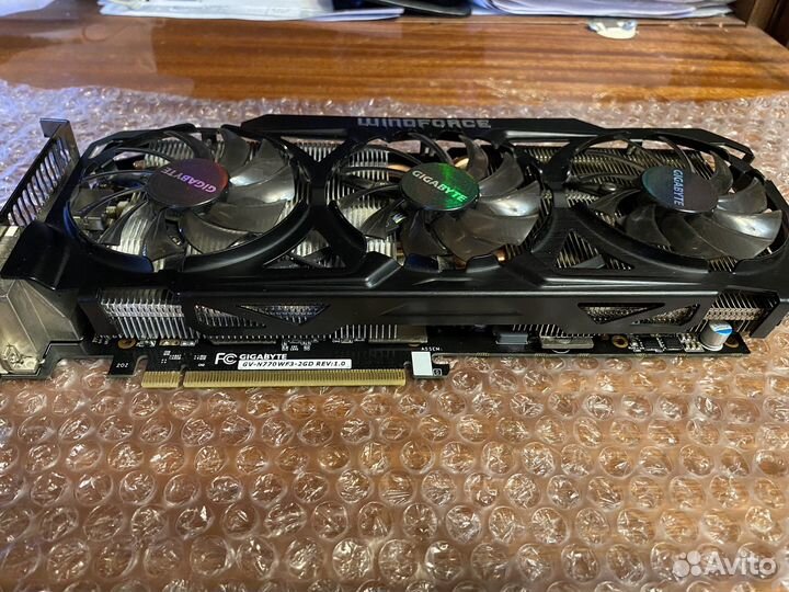 Видеокарта Nvidia GeForce gtx770 2gb winforce