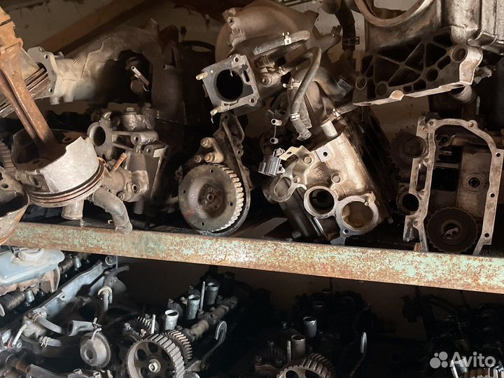 Головка блока цилиндров Тойота 4afe