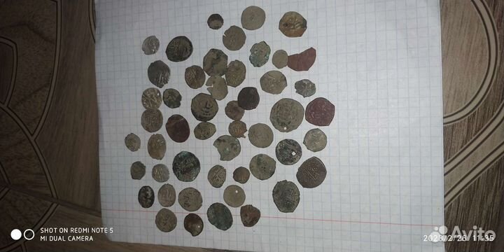 Монеты чешуя