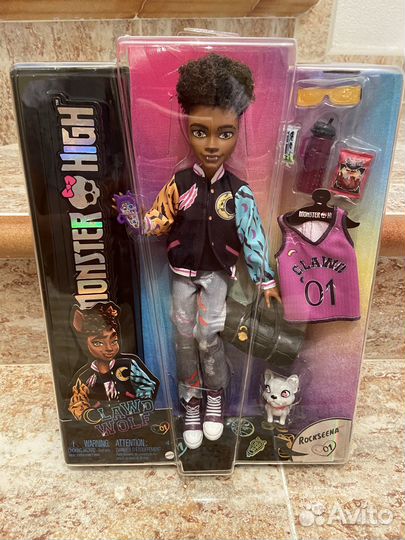 Новый Monster High Clawd Wolf