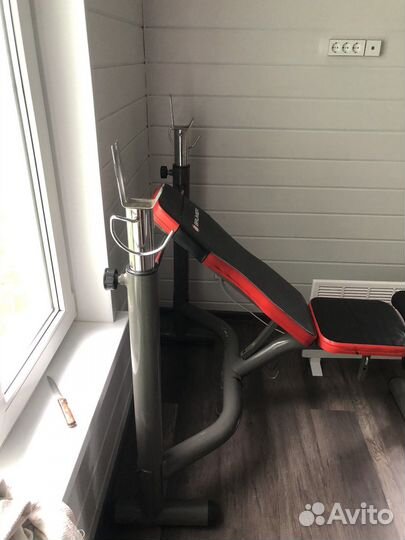 Скамья для жима и штанга