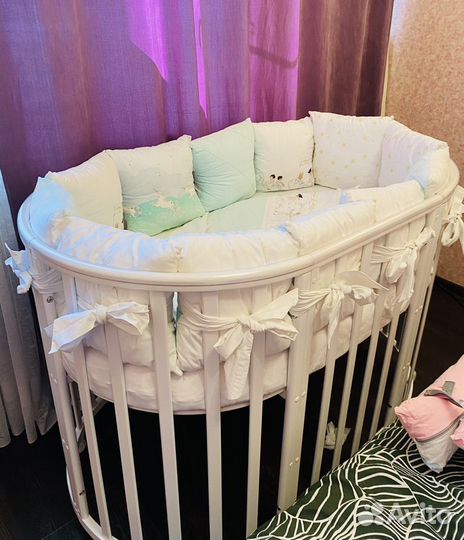 Бортики в кроватку