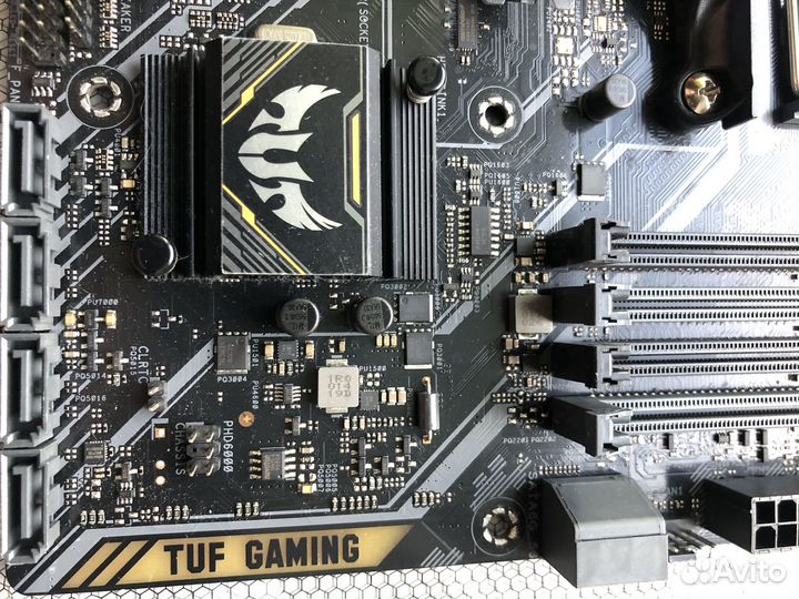 Материнская плата am4 Asus tuf gaming b450m plus