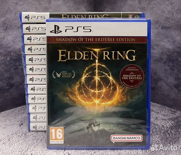 Elden Ring Shadow of The Erdtree на PS5 Новый диск