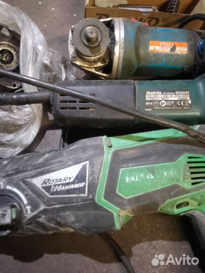 Перфоратор и болгарки
