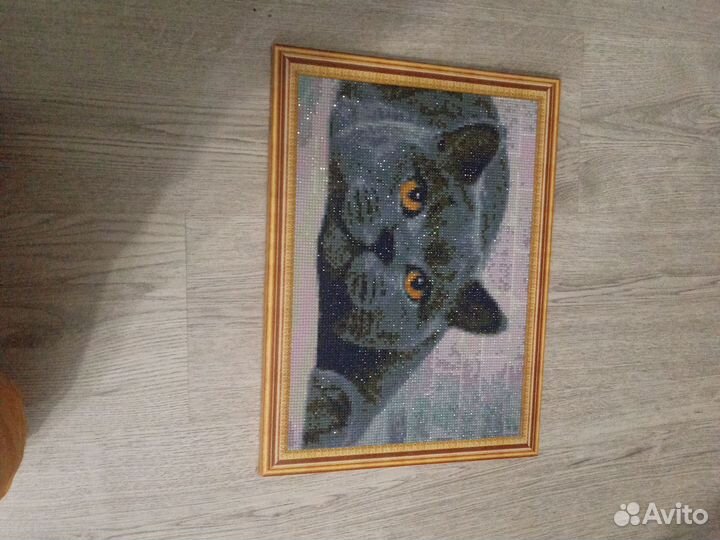 Алмазная мозаика готовая,40см*30см