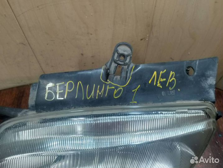 Фара левая Citroen Berlingo (M49) 1998