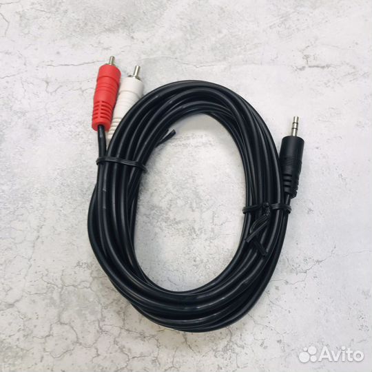 Кабель Perfeo Jack 3.5 мм вилка - 2xRCA 1м