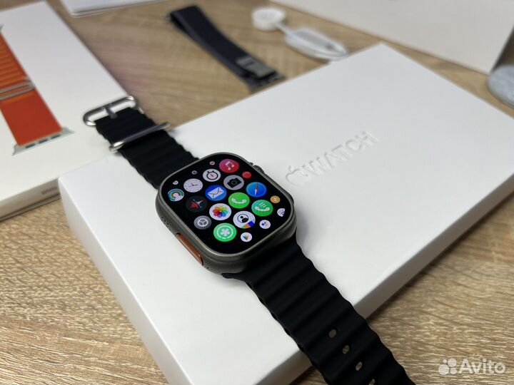Часы apple watch 9 ultra sim(HK9 ultra one)