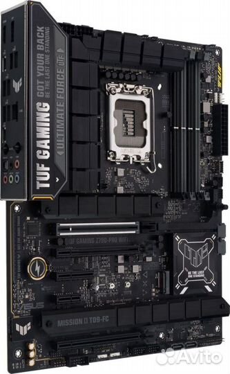 Материнская плата Asus TUF gaming Z790-PRO wifi Soc-1700 Intel Z790 4xDDR5 ATX AC97 8ch(7.1) 2.5Gg