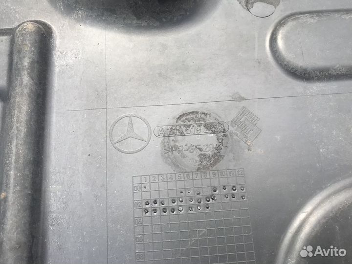 Защита задняя правая Mercedes E W211