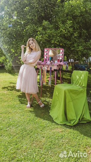 Аниматор и бьюти-бар на детский праздник