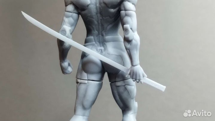 3д печать роспись фигурка метал Гир