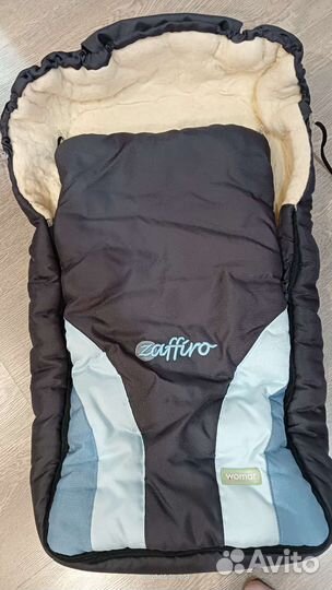 Меховой конверт в коляску