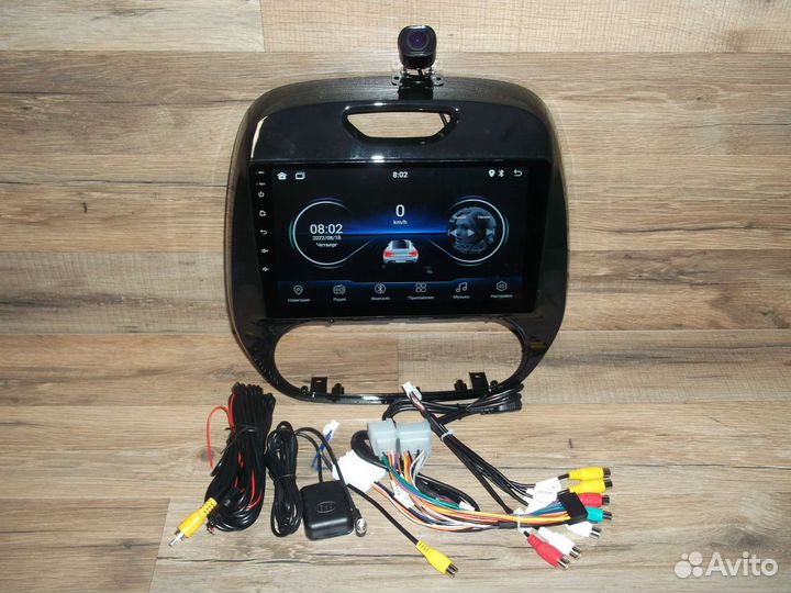 Магнитола Renault Kapture Android с камерой GPS