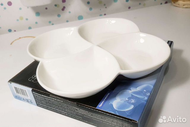 Менажница фарфор Frenzo 22,5см