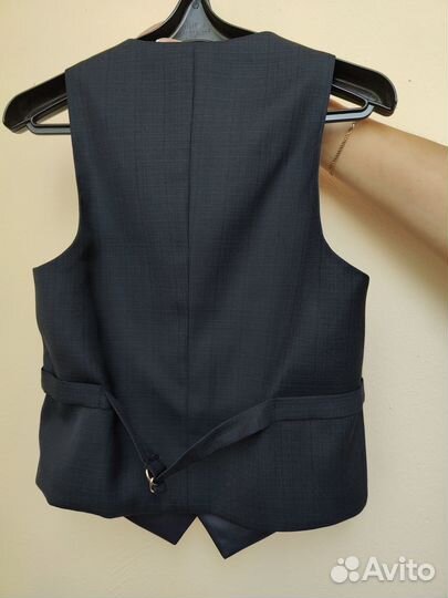 Школьный костюм для мальчика 134 синий