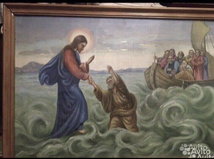 Картины масло много