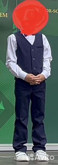 Школьный костюм для первоклассника 122
