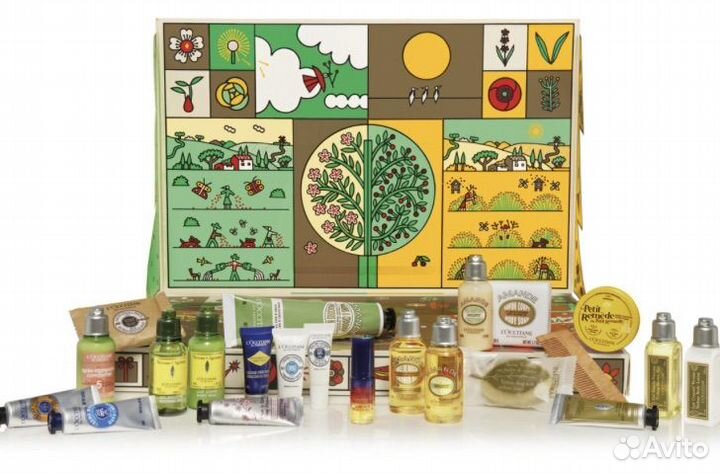 Адвент календарь loccitane