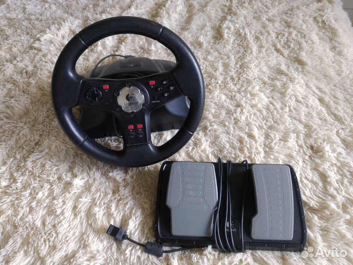 Руль logitech formula vibration feedback wheel