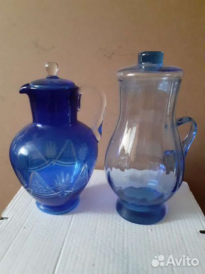 Графины кувшины винтаж