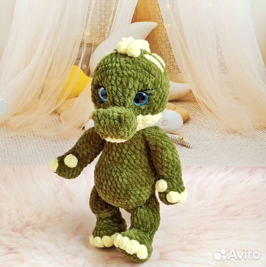 Мягкая игрушка крокодил