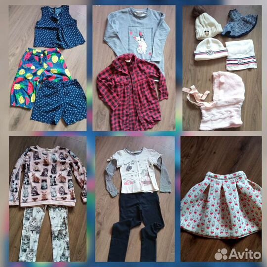 Вещи для девочки 128 140