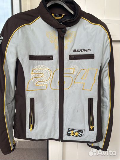 Мотокуртка женская с защитой текстильная