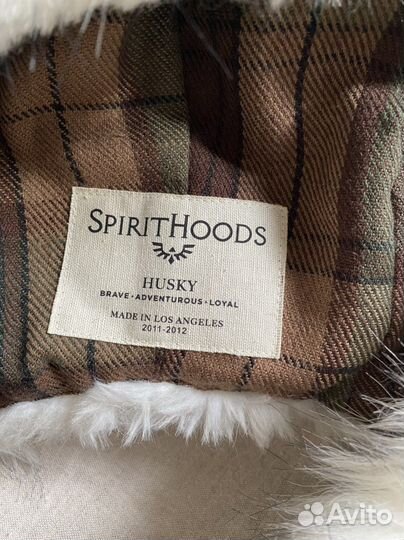 Шапка хаски с ушами Spirit Hoods