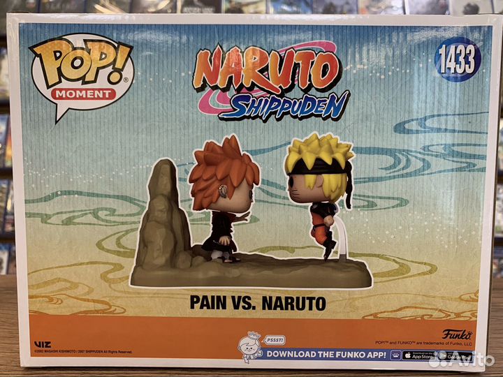 Funko Pop-Naruto Shippuden.Pain VS Naruto(1433)