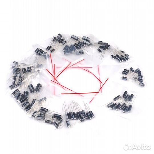 Конденсаторы 0.22 мкФ-470 мкФ набор 120 шт. новые