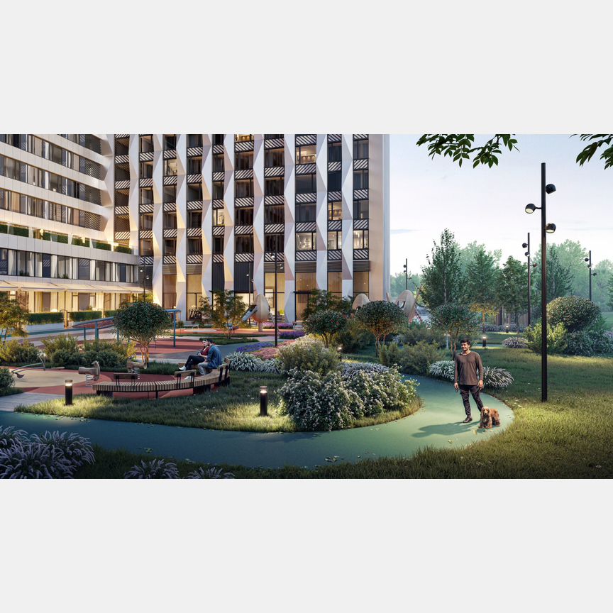 1-к. квартира, 41,8 м², 4/33 эт.