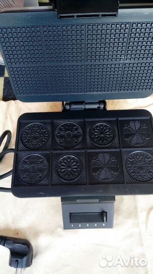 Электровафельница новая