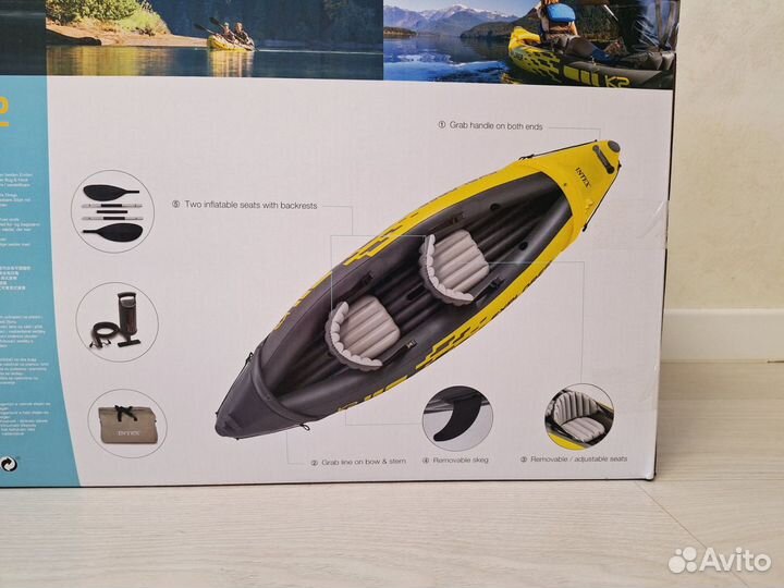 Каяк intex explorer k2 (Новый Запечатаный)