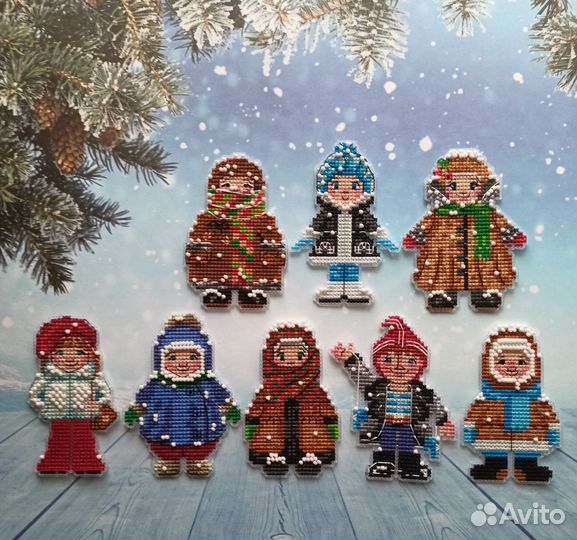 Вышивка крестиком. 