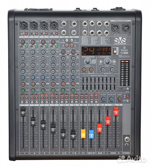 SVS Audiotechnik PM-8A Активный микшерный пульт