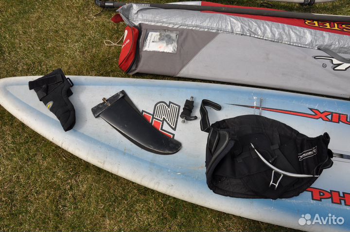 Виндсерфинг. Комплектом (2 паруса). +Трапеция