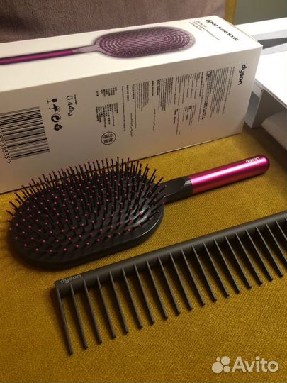 Расческа dyson для укладки волос + гребешок